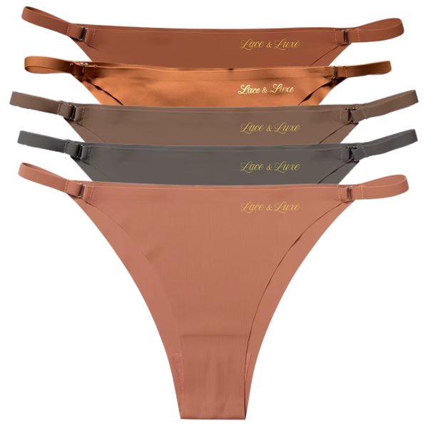 EASWEAR INVISIBLE THONG — 5 Pack