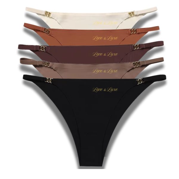 ICE SILK LUXEFIT GOLD RING LOW WAIST — 4 Pack