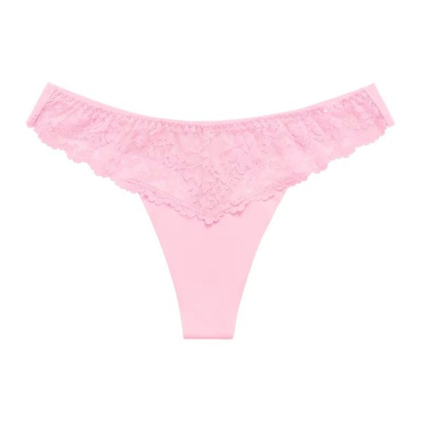 FLIRTY LACE THONG — 3 Pack